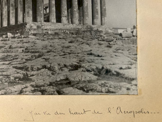 Originale Photo Attribuée Jean Dieuzaide Toulouse Photographie Acropole Art 1950