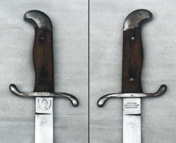  Origine Allemande plus de détails RARISSIME & SUPERBE GLAIVE / MACHETTE DE LARGENTINE, AU MEME N°, MOD.1909, XX, ORIGINAL #41