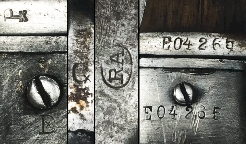  Origine Allemande plus de détails RARISSIME & SUPERBE GLAIVE / MACHETTE DE LARGENTINE, AU MEME N°, MOD.1909, XX, ORIGINAL #41