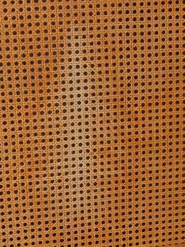 Orphée, la tête de lit cannée en bois N°29