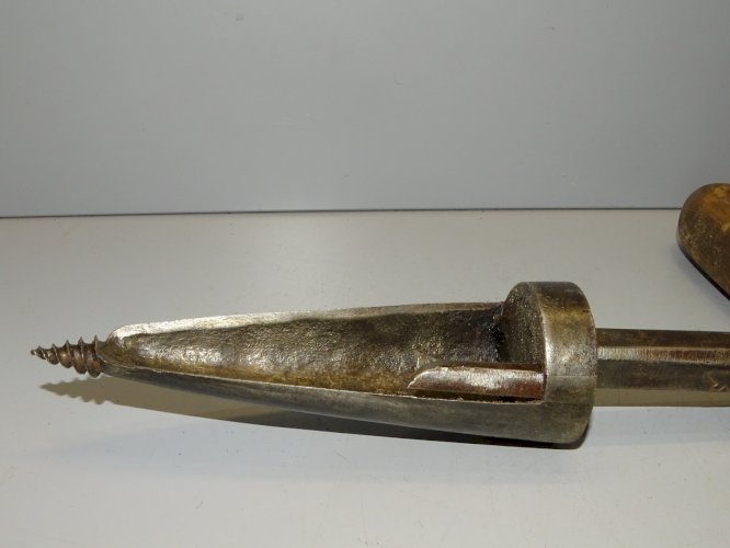 -OUTIL ANCIEN ANCIENNE TARIERE VRILLE OUTIL TONNELIER BONDONNIERE COLLECTION  D