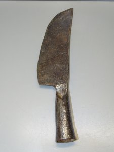 -OUTIL ANCIEN FER FORGE DE VITICULTEUR VIGNERON COUPE MARC ? AUTRE COLLECTION  D