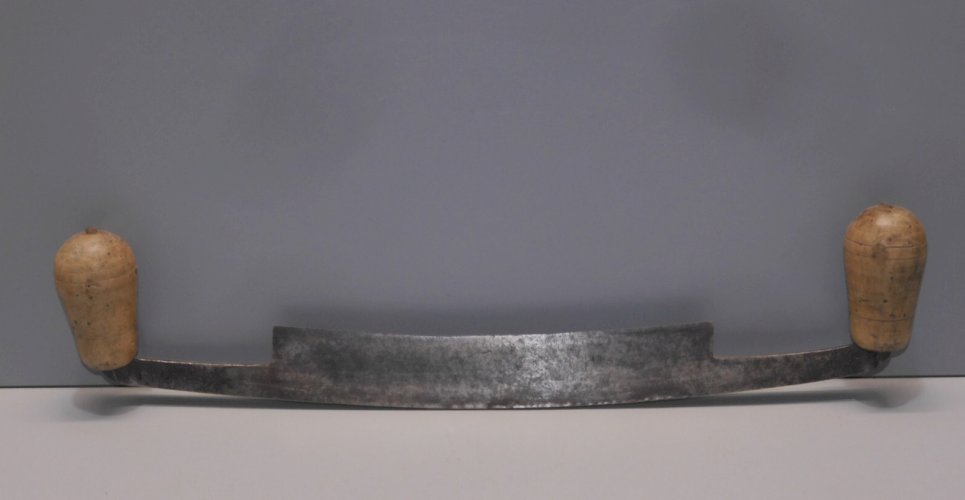 -OUTIL ANCIEN PLANE ACIER Gravée MAAN POIGNEES BOIS COLLECTION OUTIL ANCIEN  D