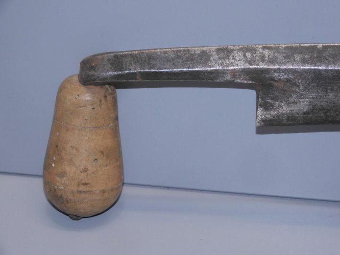 -OUTIL ANCIEN PLANE ACIER Gravée MAAN POIGNEES BOIS COLLECTION OUTIL ANCIEN  D
