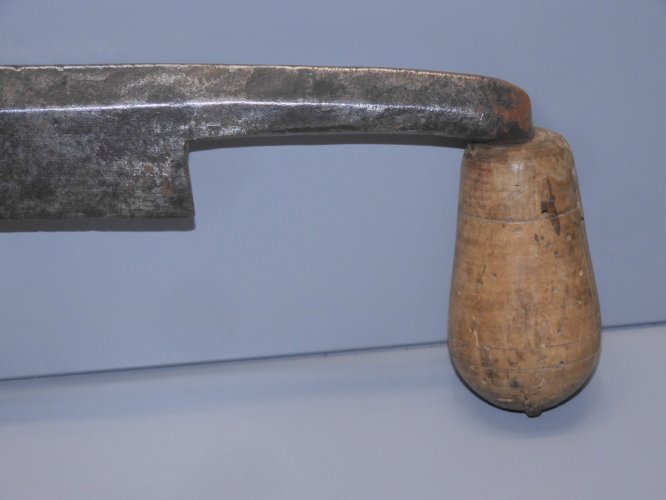 -OUTIL ANCIEN PLANE ACIER Gravée MAAN POIGNEES BOIS COLLECTION OUTIL ANCIEN  D