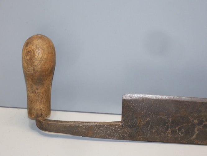 -OUTIL ANCIEN PLANE ACIER sans marque POIGNEES BOIS COLLECTION OUTIL ANCIEN   D