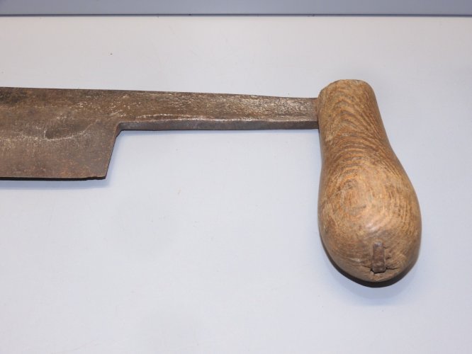 -OUTIL ANCIEN PLANE ACIER sans marque POIGNEES BOIS COLLECTION OUTIL ANCIEN   D
