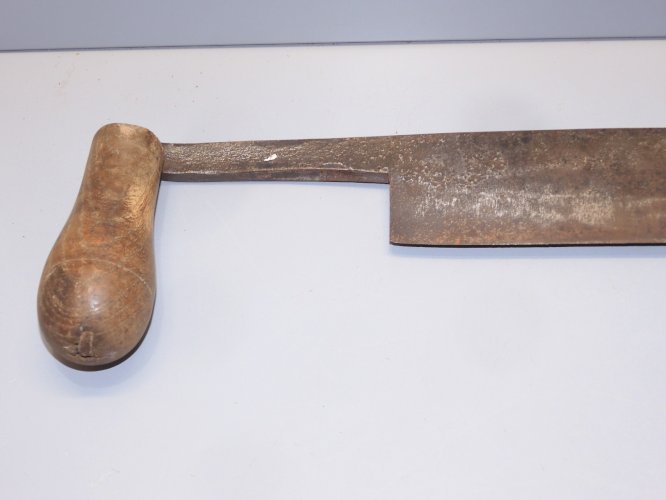 -OUTIL ANCIEN PLANE ACIER sans marque POIGNEES BOIS COLLECTION OUTIL ANCIEN   D