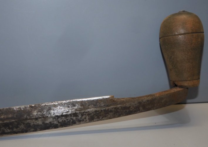 -OUTIL ANCIEN PLANE ACIER sans marque POIGNEES BOIS COLLECTION OUTIL ANCIEN   D