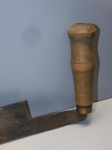 -OUTIL ANCIEN PLANE ACIER sans marque POIGNEES BOIS COLLECTION OUTIL ANCIEN  D