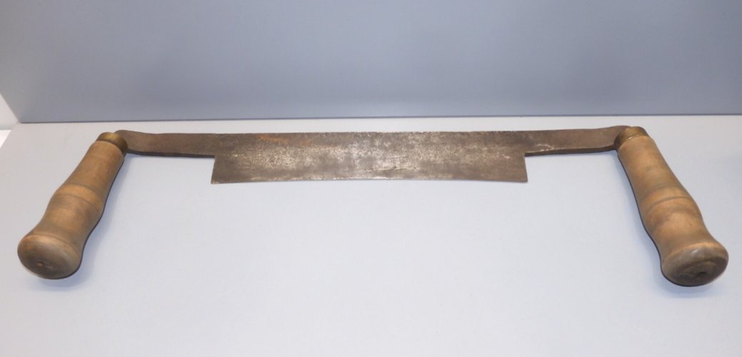 -OUTIL ANCIEN PLANE ACIER sans marque POIGNEES BOIS COLLECTION OUTIL ANCIEN  D