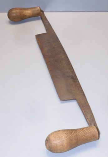 -OUTIL ANCIEN PLANE ACIER sans marque POIGNEES BOIS COLLECTION OUTIL ANCIEN   D