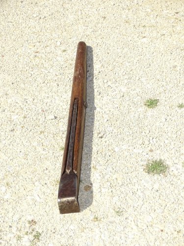 -OUTIL ANCIEN pour CERCLAGE de TONNEAUX Bois et FER Forgé COLLECTION    D