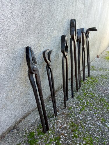 Outils de forge ancien 
