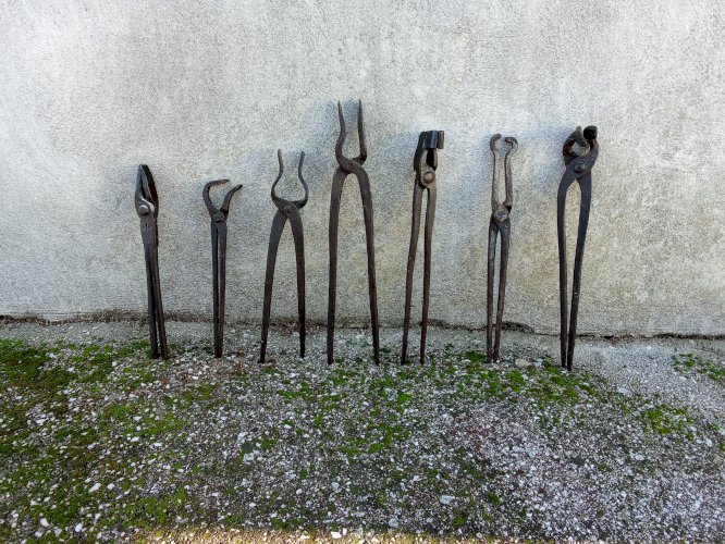 Outils de forge ancien 