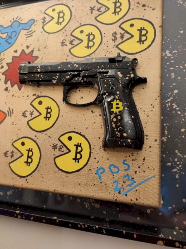 œuvre original 3D et unique signé PBS Institutional killer 