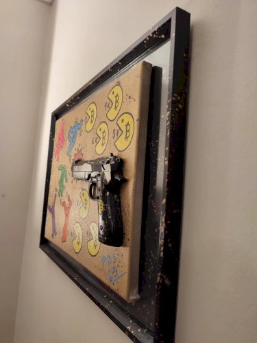 œuvre original 3D et unique signé PBS Institutional killer 