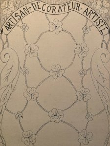 Painting 1950 Gouache Geometric Pattern Artisan Ancient Art Abstract