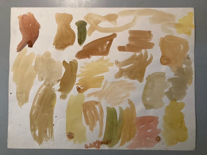 Painting Peinture Abstraction Dessin Aurel Cojan Expressionnisme Abstrait 1996