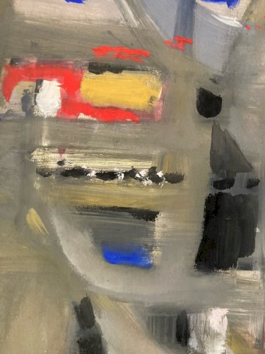 Painting Peinture gouache dessin Portrait Homme 1970 Art Dessin À Identifier XXe