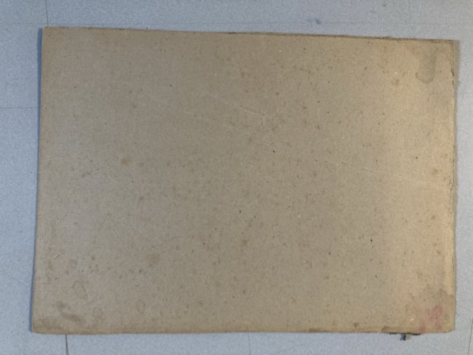 Painting Peinture Village Côte Basque ?Marine Bateau Mer Ancien 1950 Old Art XXe