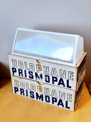 Paire d appliques Holophane 1950