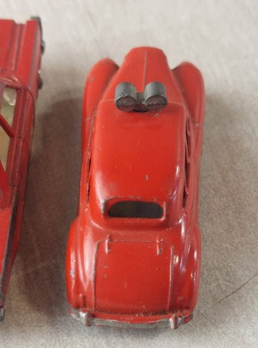 Paire danciennes voitures, Fire Chief Car + Ford Galaxie ^