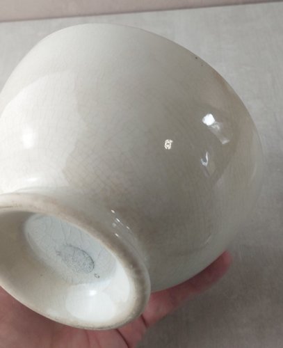 Paire danciens bols, en céramique, Boch La Louvière, vintage