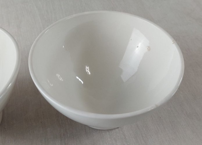 Paire danciens bols, en céramique, vintage