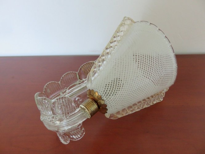 PAIRE DAPPLIQUES  BAROVIER & TOSO  EN VERRE DE MURANO ANNEE 1957