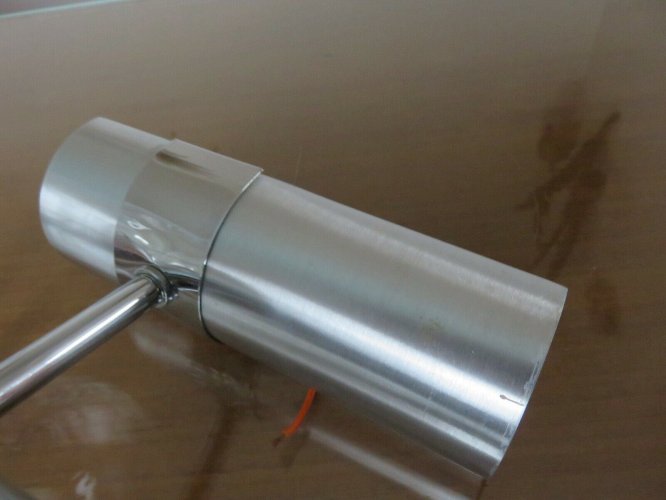 PAIRE DAPPLIQUES  EDITION DISDEROT  ALUMINIUM BROSSE, METAL CHROME 1960 70.