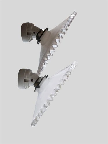 Paire d’appliques en opaline