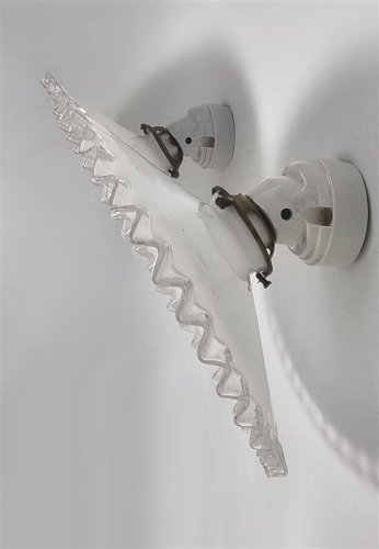 Paire d’appliques en opaline