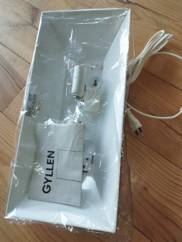 Paire d'appliques "Gyllen Jungle" neuves en boîte – IKEA vintage, 1990