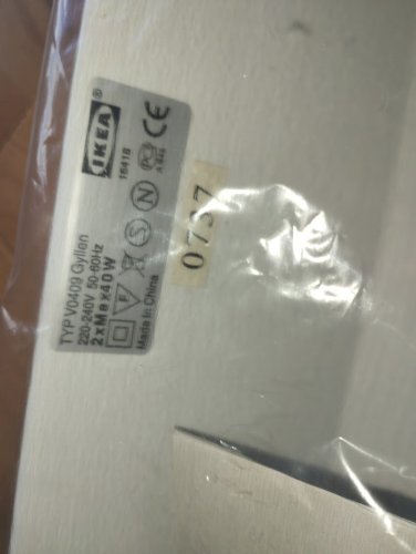 Paire d'appliques "Gyllen Jungle" neuves en boîte – IKEA vintage, 1990