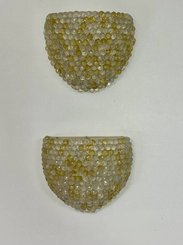 Paire d’appliques murales vintage – Années 70