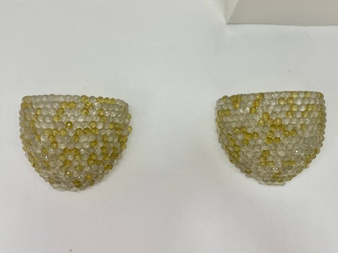 Paire d’appliques murales vintage – Années 70