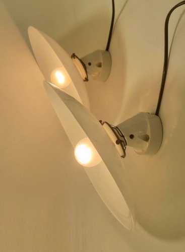 Paire dappliques murales