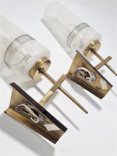 Paire dappliques murales