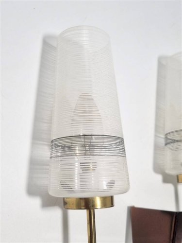 Paire dappliques murales