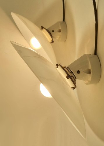 Paire dappliques murales