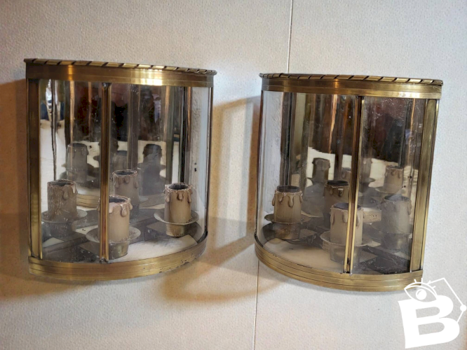 Paire dappliques Syle Napoléon III