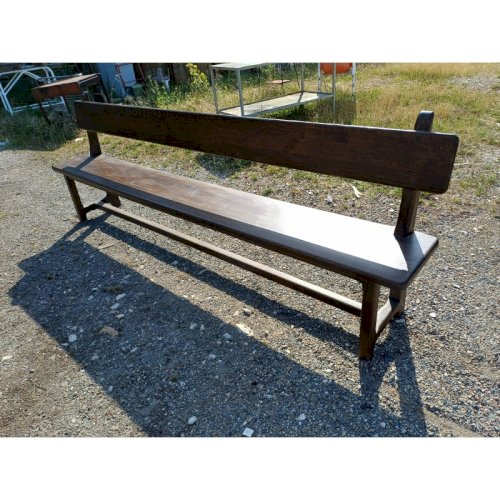 Paire de Bancs en Chéne Massif