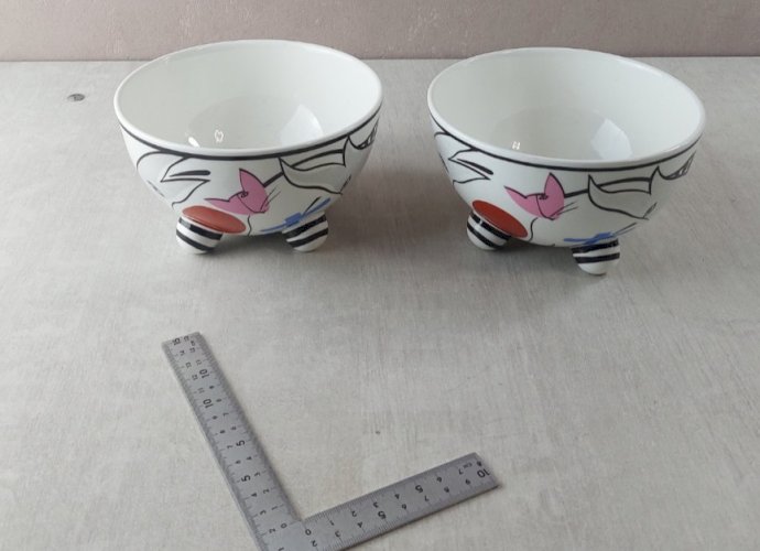 Paire de bols, Animal Park, Benedikt, en céramique de Villeroy & Boch