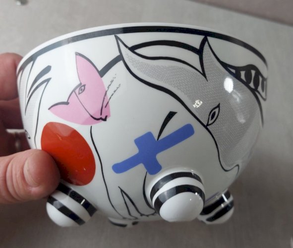 Paire de bols, Animal Park, Benedikt, en céramique de Villeroy & Boch