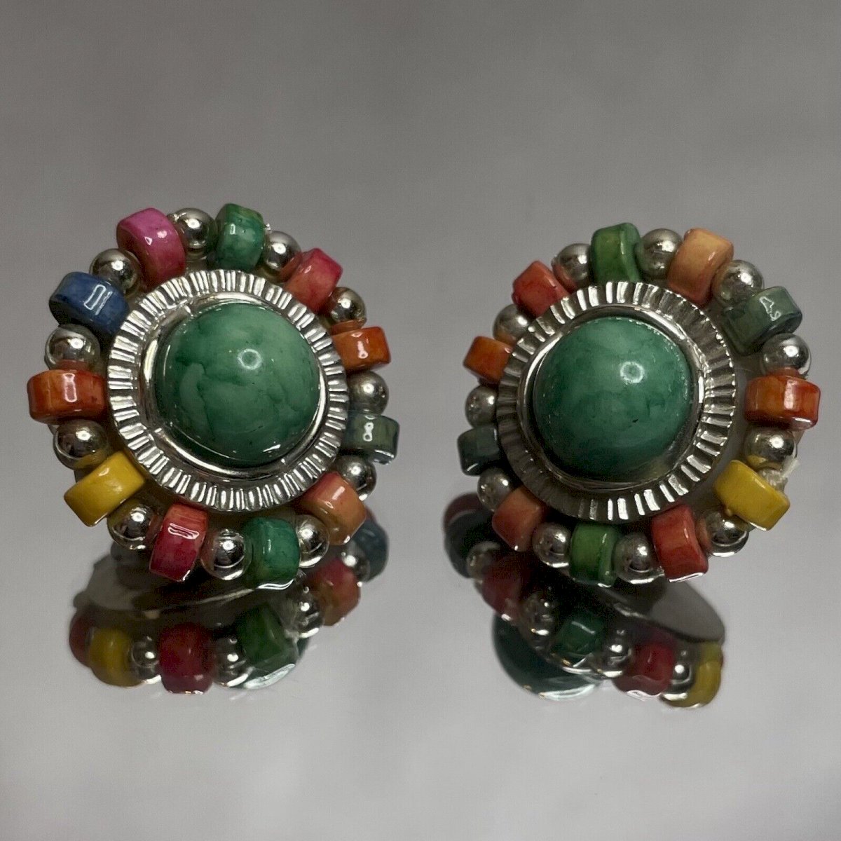 Boucles D'oreille Vintage à Clip Dorées Avec Perle - Effet Luxe, Occasion