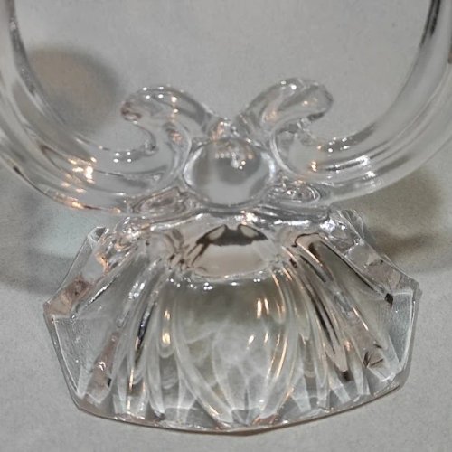 Paire de bougeoirs double, vintage style Art-Déco