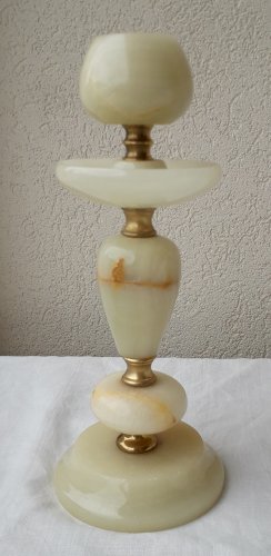 Paire de bougeoirs