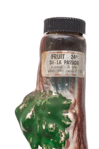 Paire de bouteilles à liqueur Garnier