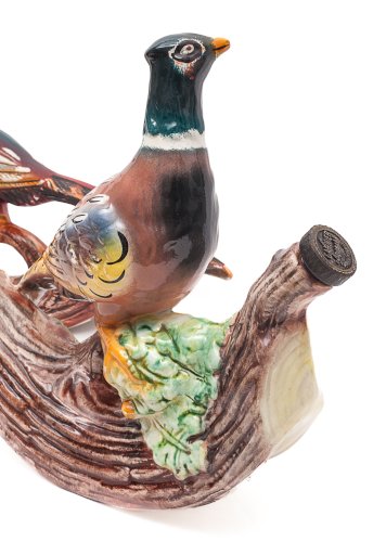 Paire de bouteilles à liqueur par Garnier